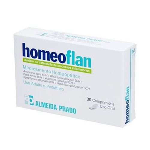 Homeoflan com 30 Comprimidos Almeida Prado