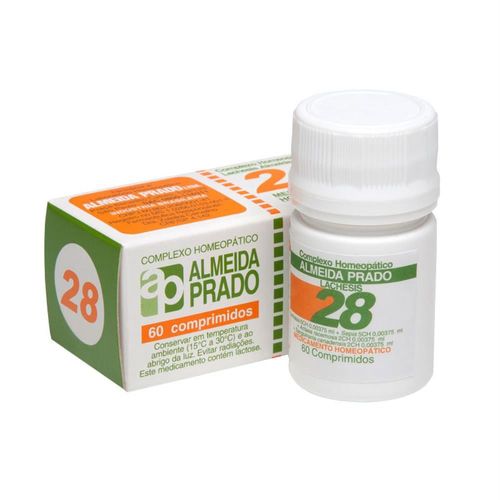 Complexo Homeopático 60 Comprimidos N. 28 Almeida Prado