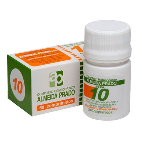 Complexo Homeopático 60 Comprimidos N. 10 Almeida Prado Complexo Homeopático 60 Comprimidos N. 10 Almeida Prado