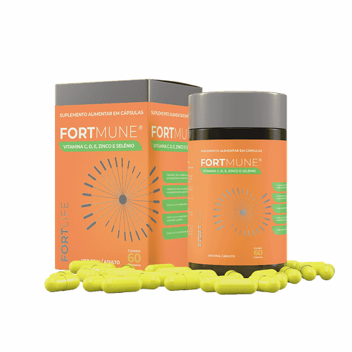 Fortmune 1000mg 60 Cápsulas FortLife Fortmune 1000mg 60 Cápsulas FortLife