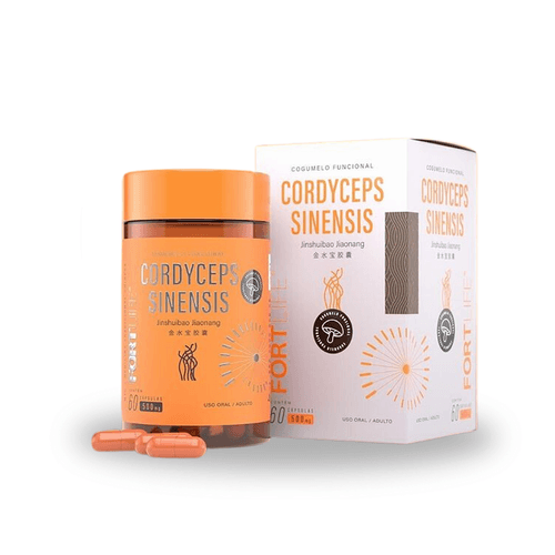 Cordyceps Sinensis Com 60 Cápsulas Fortlife Cordyceps Sinensis Com 60 Cápsulas Fortlife