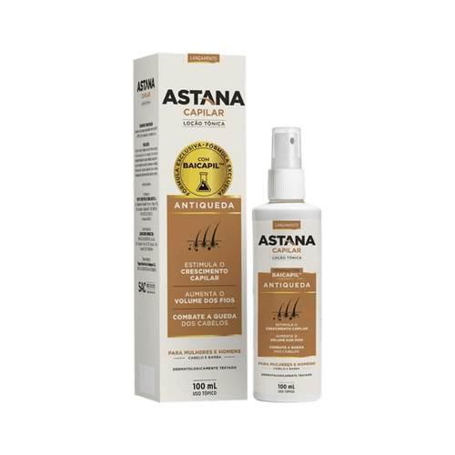 Loção Tônica Antiqueda Astana Capilar 100ml Loção Tônica Antiqueda Astana Capilar 100ml
