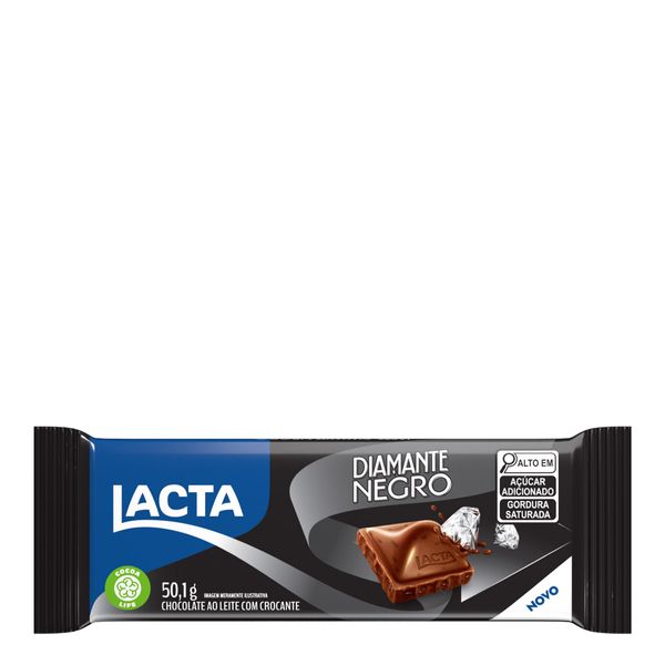 Chocolate Lacta Diamante Negro 50,1g
