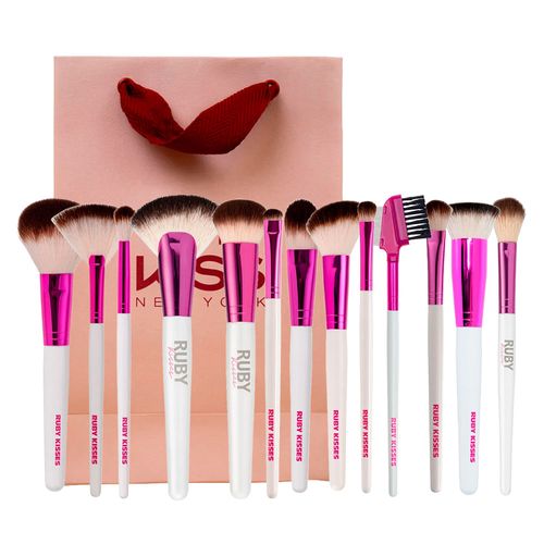 Kit de Pincéis Completo - Ruby Kisses