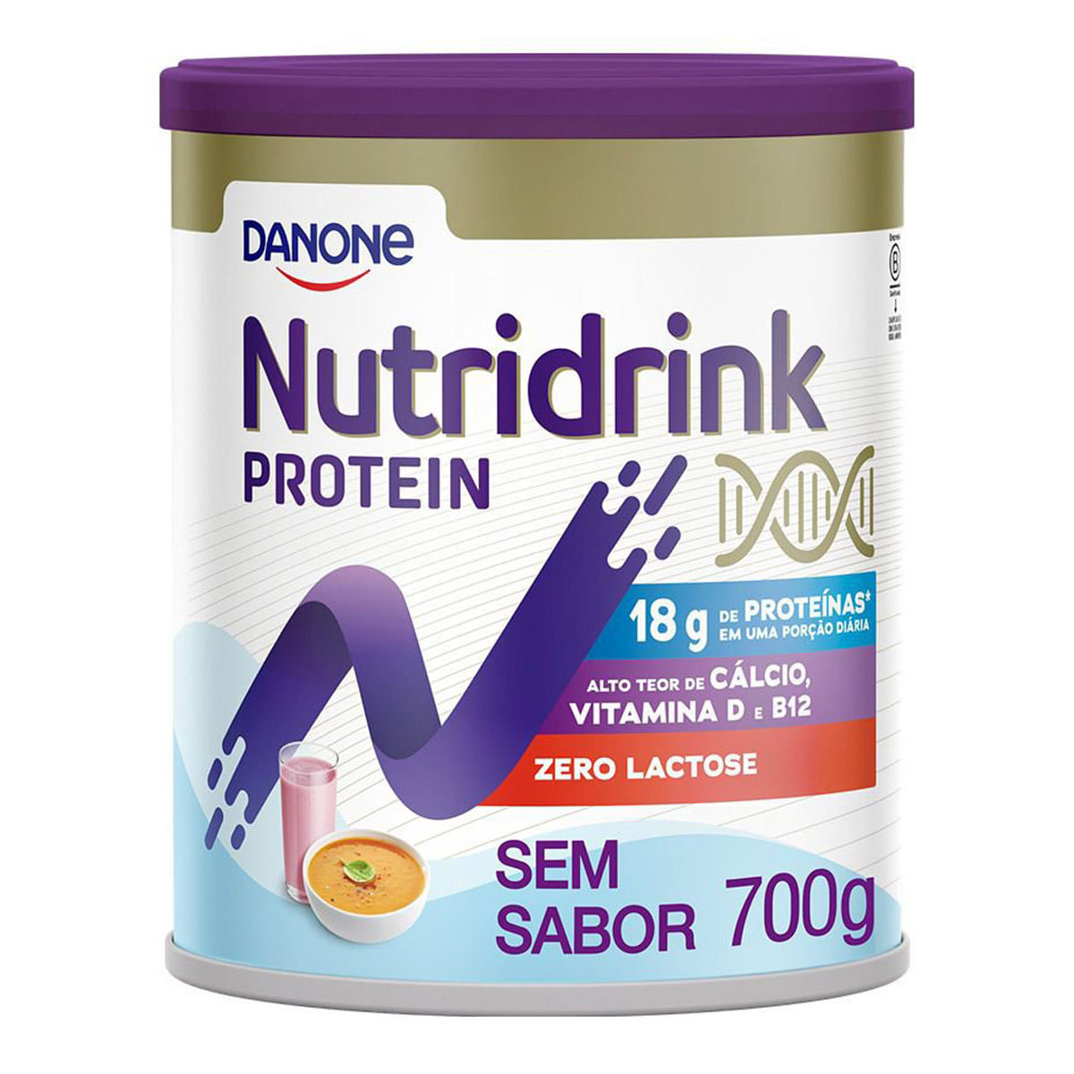 Suplemento alimentar Nutridrink Protein Sem Sabor 700g