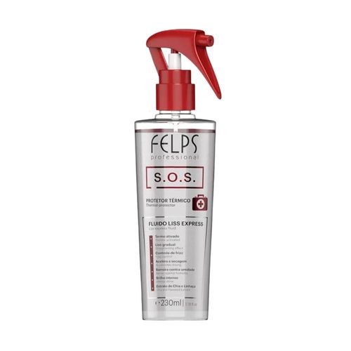 Felps S.O.S Liss Express Fluído Termoprotetor 230 ml Felps S.O.S Liss Express Fluído Termoprotetor 230 ml