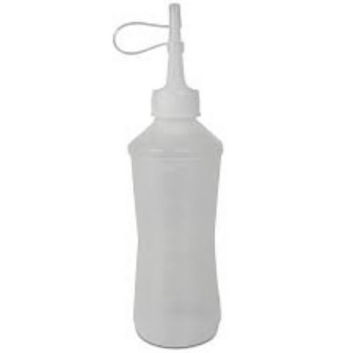 Almotolia Plástica Transparente Bico Reto 250ml Tam: 250ml 250ml Almotolia Plástica Transparente Bico Reto 250ml Tam: 250ml 250ml