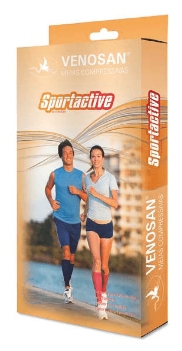 Panturrilha Sportactive 20-30MMHG Venosan P Preto Cor: Preto Tam: P P Preto