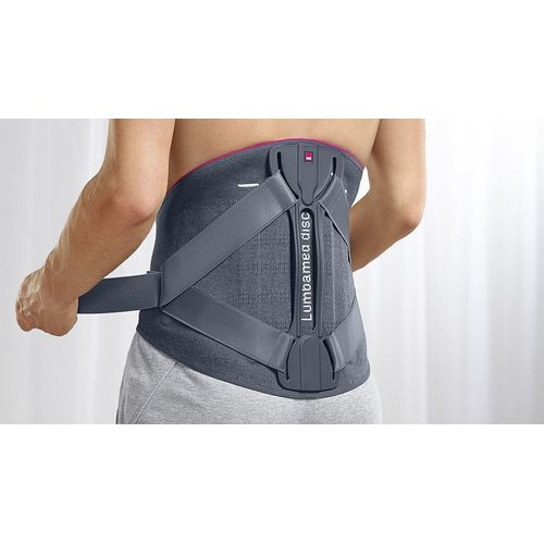 Colete Lumbamed Disc Masculino CINZA 5 Cor: Cinza                     Tam: V CINZA 5