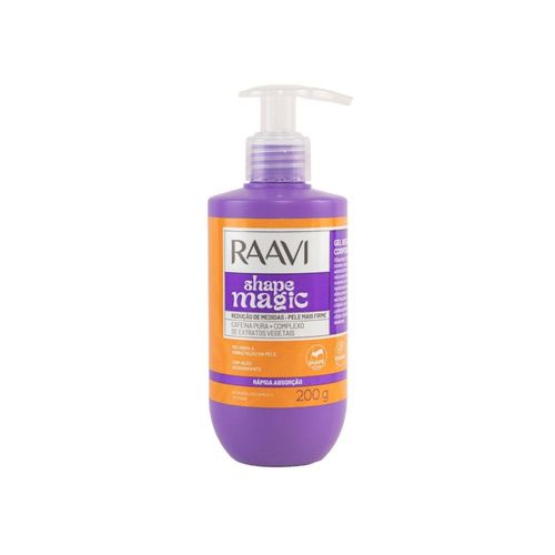 Gel Redutor Corporal Raavi Shape Magic Modelador 200 g Gel Redutor Corporal Raavi Shape Magic Modelador 200 g