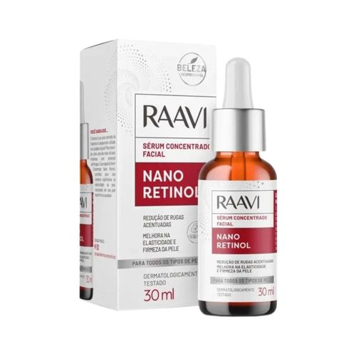 Raavi Sérum Concentrado Facial Nano Retinol 30 ml
