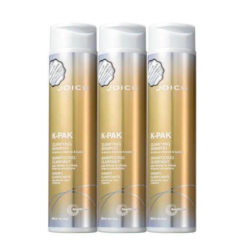 Kit Joico K-PAK Clarifying 3 Shampoo Antirresíduo 300 ml Kit Joico K-PAK Clarifying 3 Shampoo Antirresíduo 300 ml