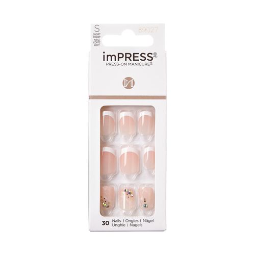 Unha Postiça imPRESS Francesinha My Worth - Kiss New York Nude Unha Postiça imPRESS Francesinha My Worth - Kiss New York Nude