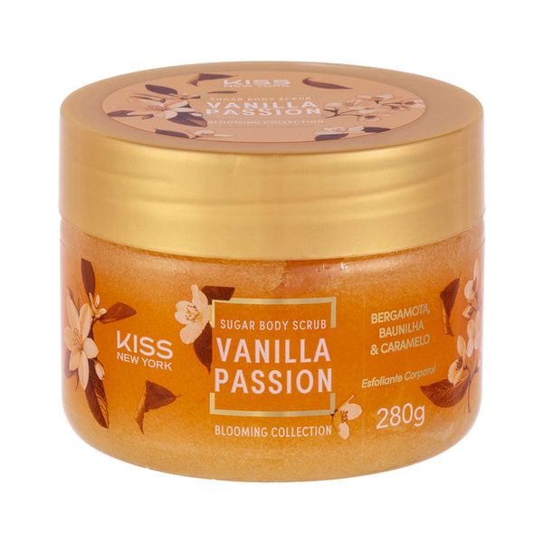Esfoliante Corporal de Açúcar Vanilla Passion - Kiss New York Oriental gourmand