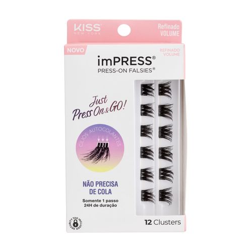 Cílios Postiços imPRESS Mini REFIL Refinado Volume - Kiss New York Refinado Volume Cílios Postiços imPRESS Mini REFIL Refinado Volume - Kiss New York Refinado Volume