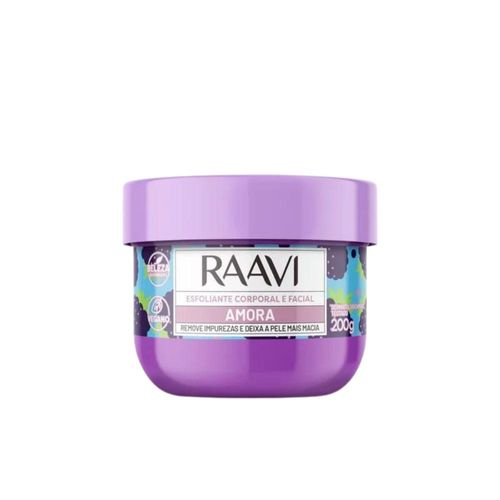 Esfoliante Raavi Creme Corporal e Facial Amora 200 g Esfoliante Raavi Creme Corporal e Facial Amora 200 g