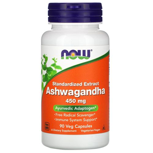 Ashwagandha 450mg 90 Cápsulas NOW Foods Ashwagandha 450mg 90 Cápsulas NOW Foods