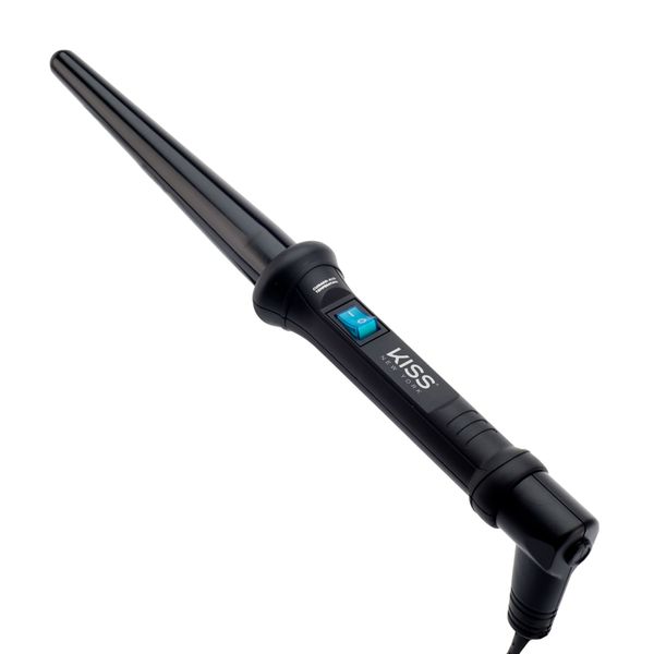 Modelador de Cachos Curling Wand 1"-1/2" Cônico - Kiss New York Bivolt