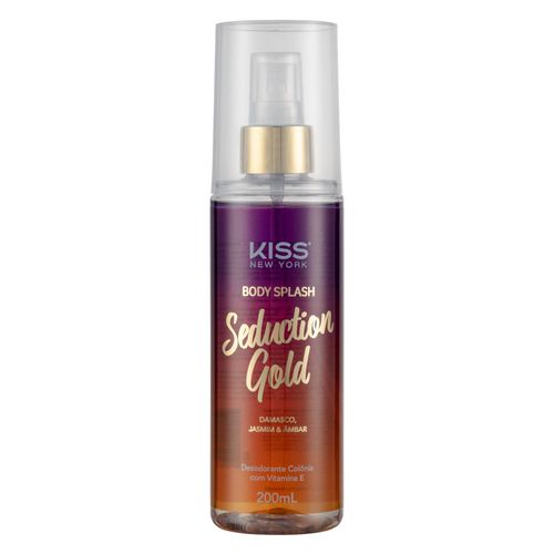 Body Splash Seduction Gold - Kiss New York Body Splash Seduction Gold - Kiss New York
