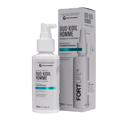 Duo-Xidil 7 % Spray HOMME 100ml Cabelo e Barba Fortlife Duo-Xidil 7 % Spray HOMME 100ml Cabelo e Barba Fortlife