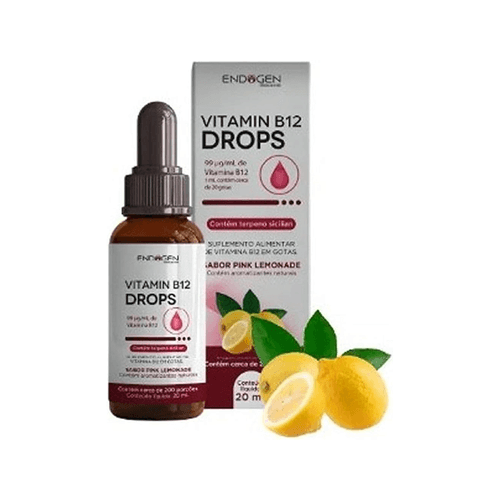 Vitamina B12 Drops 20ml Endogen Pink Lemonade Vitamina B12 Drops 20ml Endogen Pink Lemonade