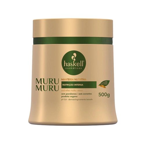 Mascara Capilar Haskell Muru Muru Manteiga Nutritiva 500 g