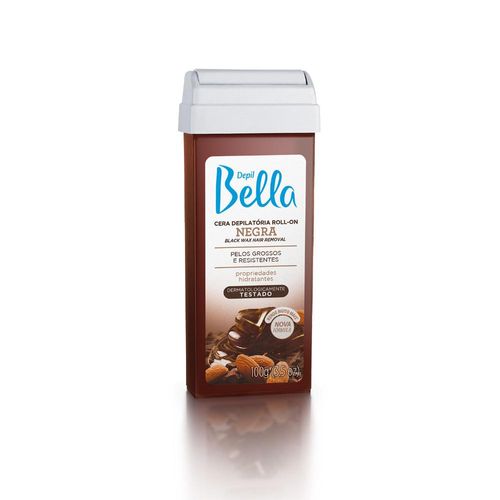 Cera Depilatória Depil Bella Roll-On Negra 100 g Cera Depilatória Depil Bella Roll-On Negra 100 g