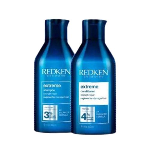 Kit Redken Extreme Shampoo 300 ml + Condicionador 250 ml Kit Redken Extreme Shampoo 300 ml + Condicionador 250 ml