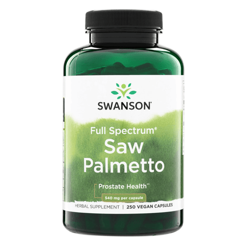 Saw palmetto 540mg 250 Cápsulas Swanson