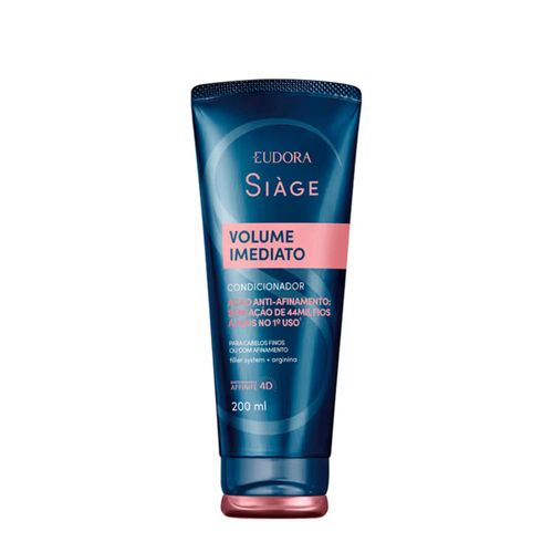 Condicionador Eudora Siàge Volume Imediato 200ml 200ml