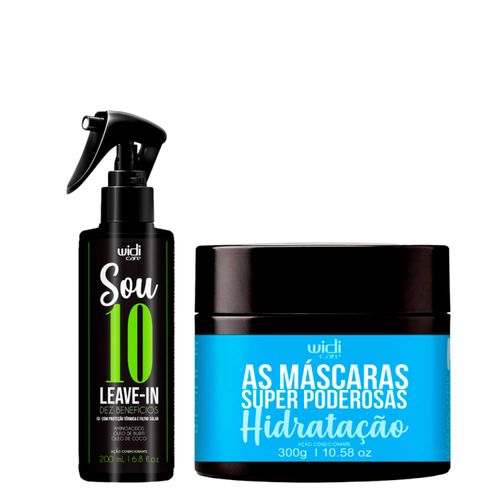 Kit Widi Care Super Poderosas Máscara 300g + Leave-In Sou 10 200ml Kit