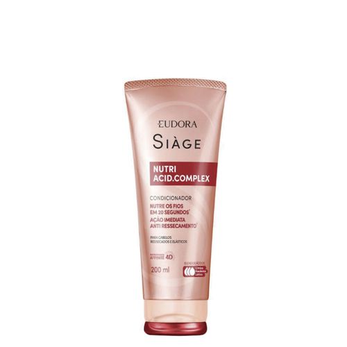 Condicionador Eudora Siage Nutri Acid 200ml 200ml Condicionador Eudora Siage Nutri Acid 200ml 200ml
