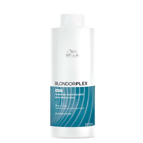 Shampoo Wella Professionals BlondorPlex Fortificante 1000ml 1000ml