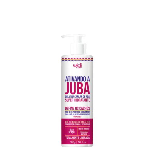 Gelatina Widi Care Juba Ativando a Juba Super Hidratante 300g 300g Gelatina Widi Care Juba Ativando a Juba Super Hidratante 300g 300g