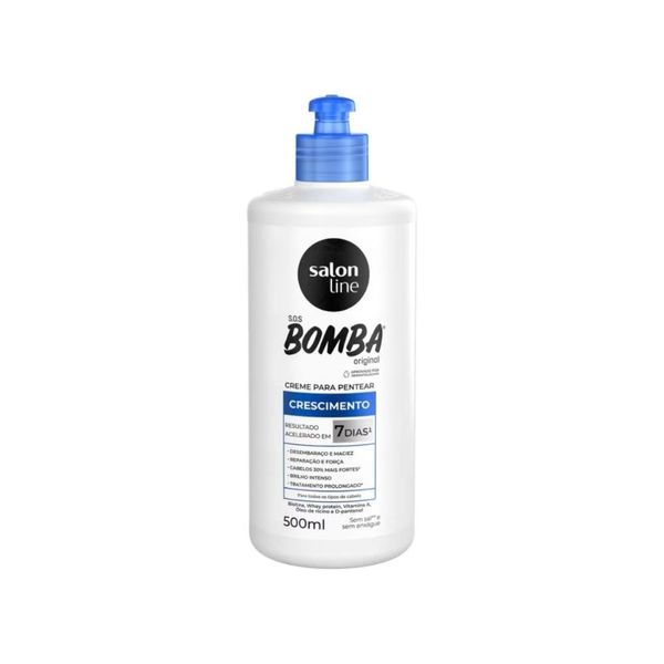 Creme de Pentear Salon Line SOS Bomba Original 500 ml
