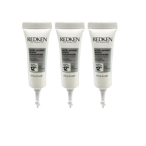 Kit Redken Acidic Protein 12% 3 Amino Concentrate 10 ml Kit Redken Acidic Protein 12% 3 Amino Concentrate 10 ml