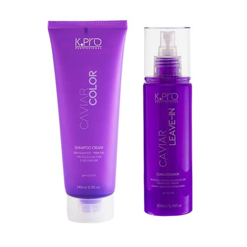 Kit K.Pro Caviar Color Shampoo 240 ml + Leave-in 200 ml Kit K.Pro Caviar Color Shampoo 240 ml + Leave-in 200 ml