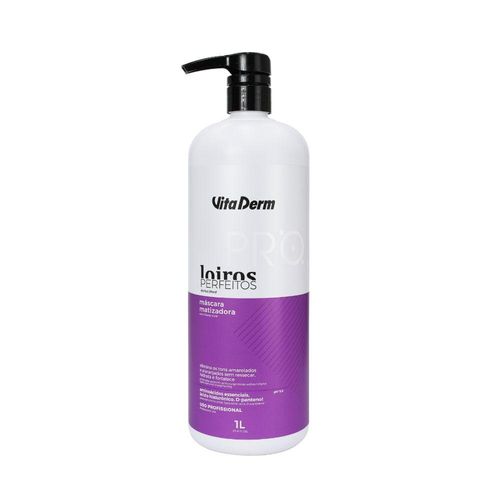 Máscara Matizadora Vita Derm Loiros Perfeitos 1 Litro
