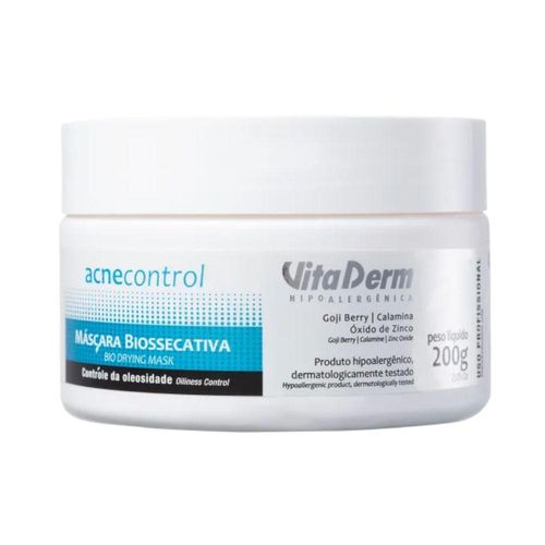 Vita Derm Acne control Biossecativa Máscara Facial 200 g