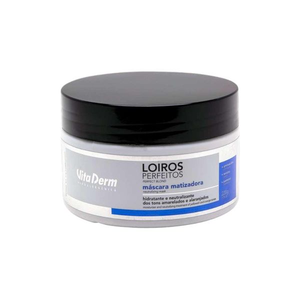 Máscara Matizadora Vita Derm Loiros Perfeitos 220 g