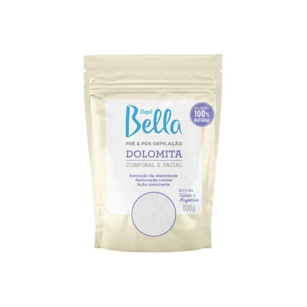 Depil Bella Pré e Pós Depilação Dolomite 800 g