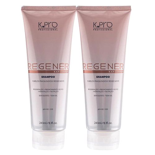 Kit K.Pro Regenér 2 Shampoos 240 ml