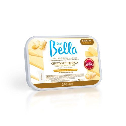 Cera Depilatória Depil Bella Chocolate Branco 200 g Cera Depilatória Depil Bella Chocolate Branco 200 g