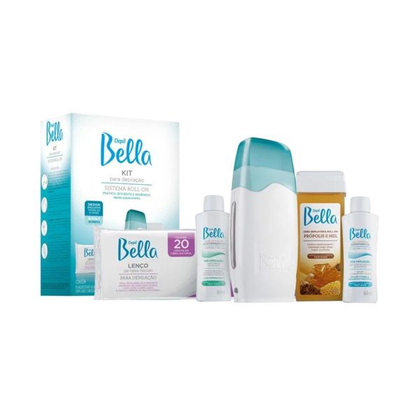 Kit Depil Bella Depilação Sistema Roll-on (5 Produtos)