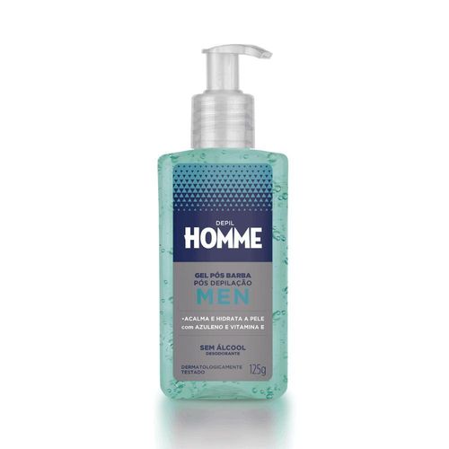 Depil Bella Homme Gel Pós-Barba e Pós-Depilação 125 g