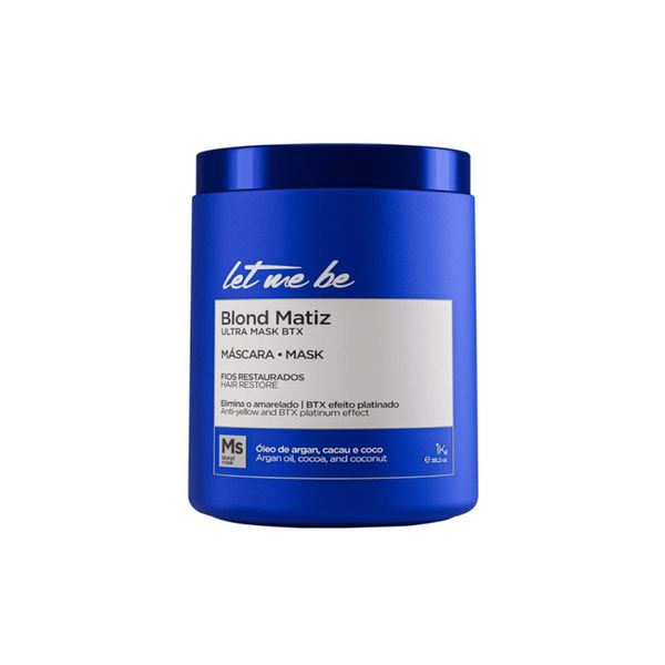 Máscara Matizadora Let Me Be Blond Matiz 1 Kg
