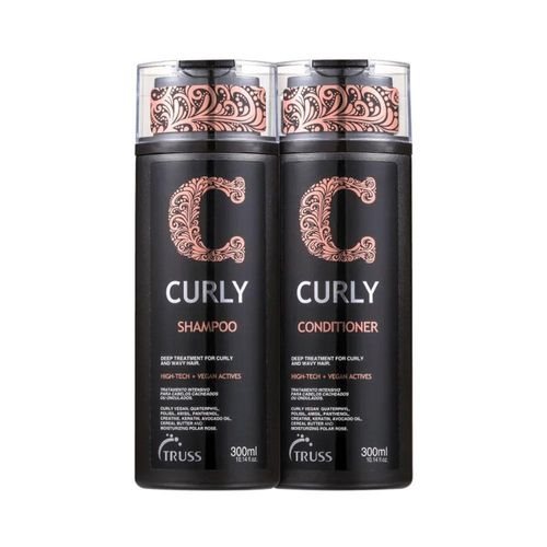 Kit Truss Curly Shampoo 300 ml + Condicionador 300 ml