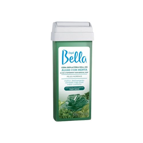 Cera Depilatória Depil Bella Roll-On Algas com Menta 100 g Cera Depilatória Depil Bella Roll-On Algas com Menta 100 g