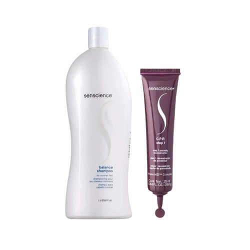 Kit Senscience Balance Shampoo 280 ml + C.P.R 25 ml Kit Senscience Balance Shampoo 280 ml + C.P.R 25 ml
