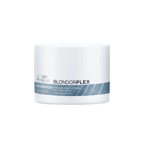 Máscara Wella BlondorPlex Reparadora Força e Brilho 150 ml Máscara Wella BlondorPlex Reparadora Força e Brilho 150 ml